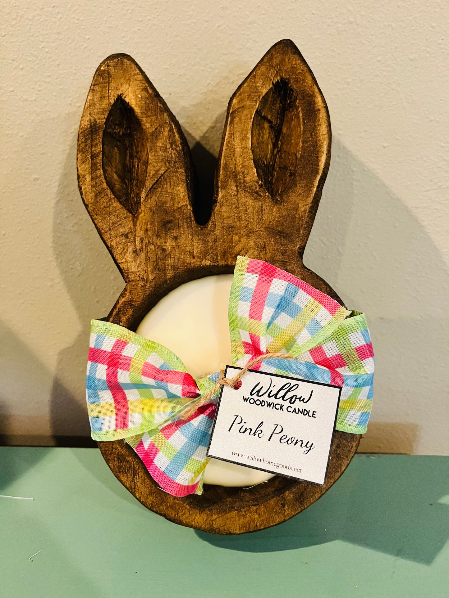 Pink Peony Easter Dough Mold