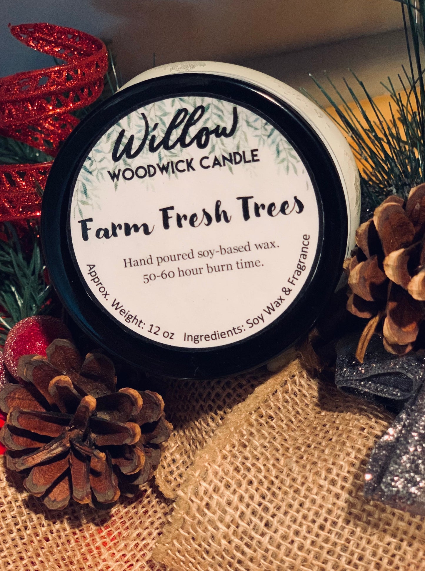 Farm Fresh Trees Woodwick Candle