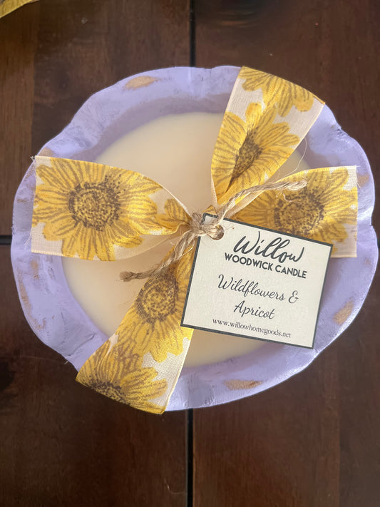 Wildflowers & Apricot Flower Dough Mold